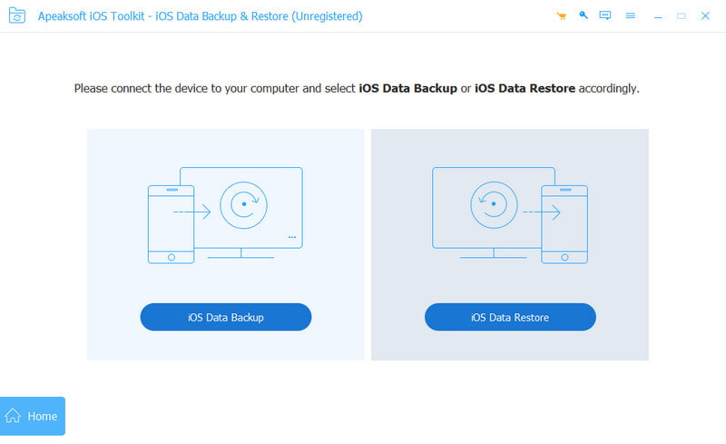 Apeaksoft IOS Data Backup