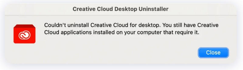 Couldnt Uninstall Creative Cloud For Desktop