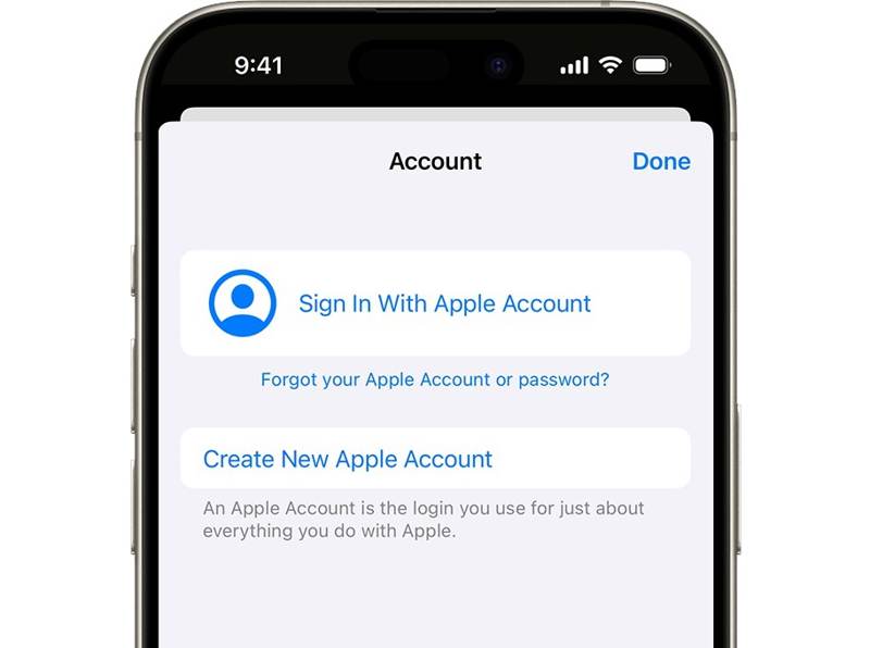 Skapa AppleID App Store