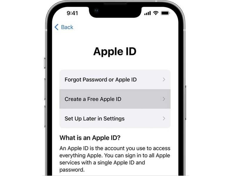Skapa Appleid Ny iPhone