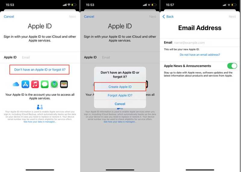 Skapa Appleid Begagnad iPhone