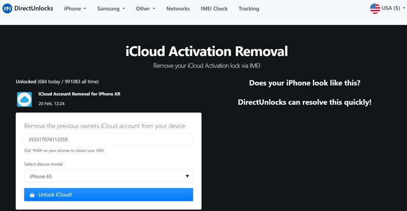 Directunlocks App