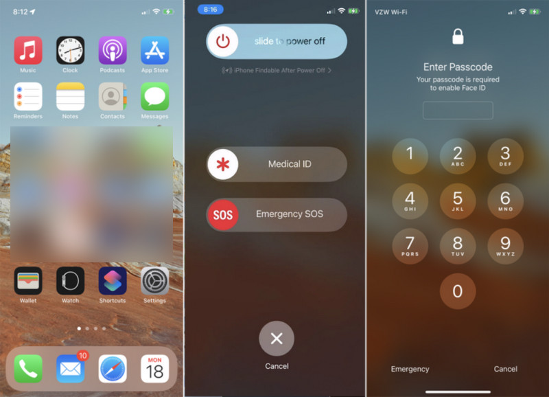 暂时禁用 Face ID