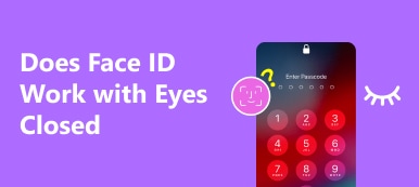 Fungerer Face ID med lukkede øyne