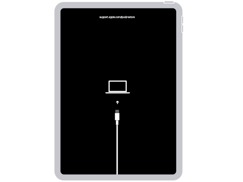 iPad Face ID Restore Screen