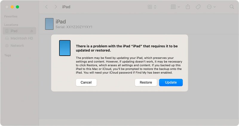 iPad Recovery Mode Recovery Finder