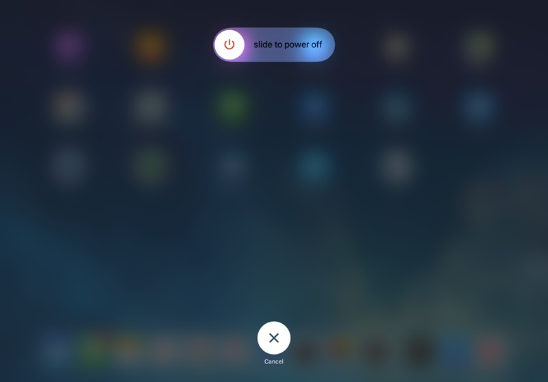 关闭iPad
