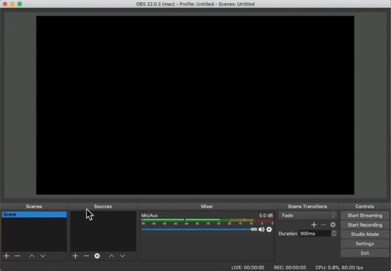 スクリーンレコーダー OBS Studio