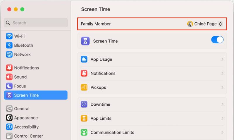 Turn Off Screen Time Child Mac