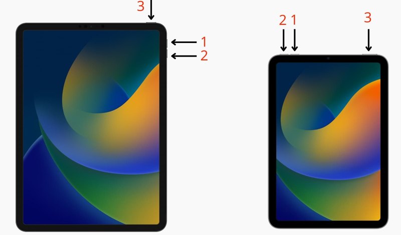 Unlock a Frozen iPhone iPad Force Restart iPad