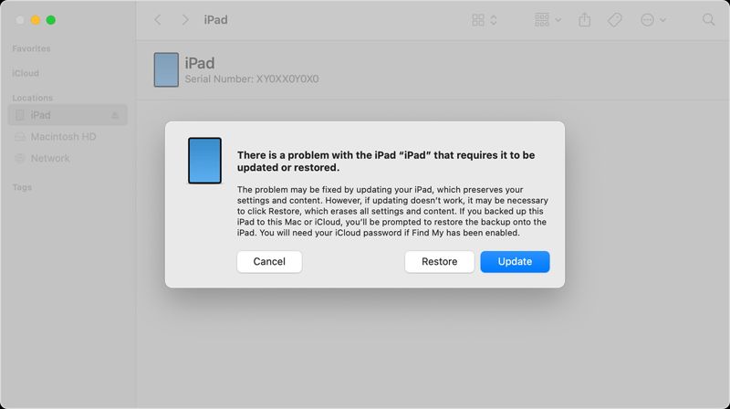 Unlock a Frozen iPhone iPad Restore iPad Recovery Mode