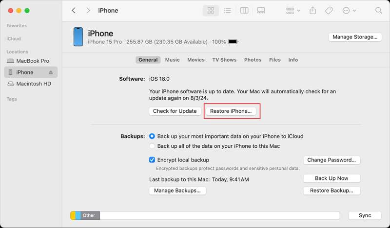 Unlock a Frozen iPhone iPad Restore iPhone