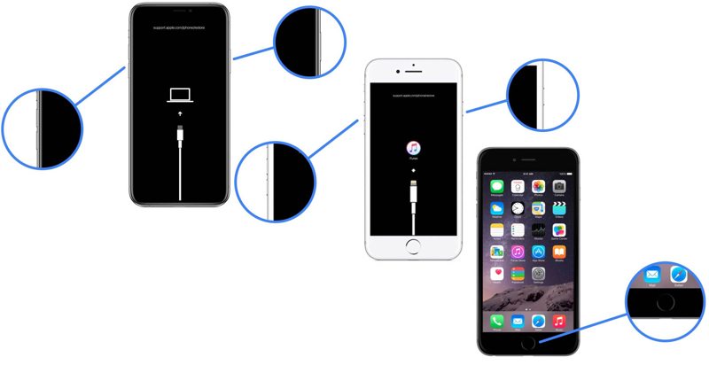 Odemkněte něčí iPhone v režimu obnovení iPhonu