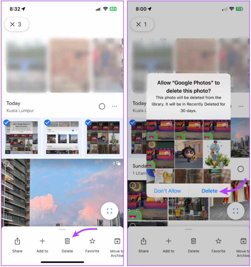 Ta bort Google Photos