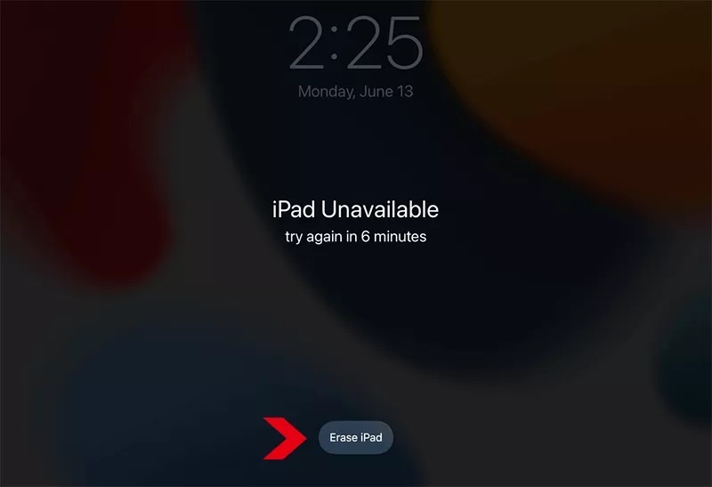 Стирать iPad