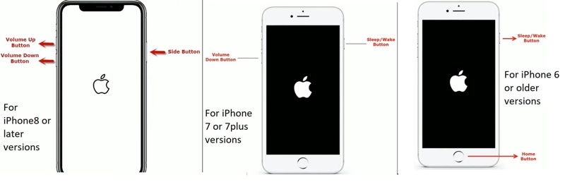 Force Restart iPhone