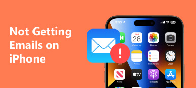 Får inte emot e-postmeddelanden på iPhone
