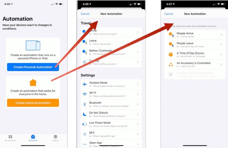 Siri Shortcuts Automation