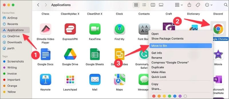 Uninstall Google Chrome Mac