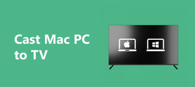 將 Mac PC 投射到電視