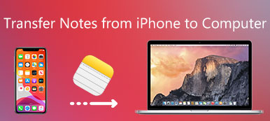 Muistiinpanoja iPhonesta tietokoneelle